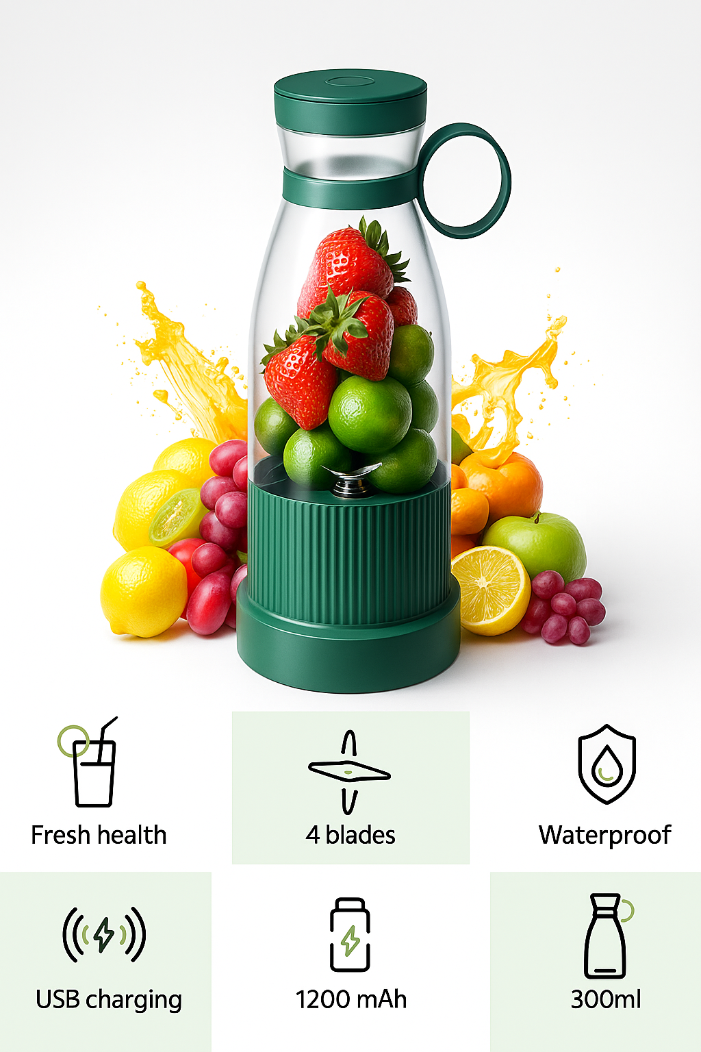 Traverl Portable Mini Juice Blender