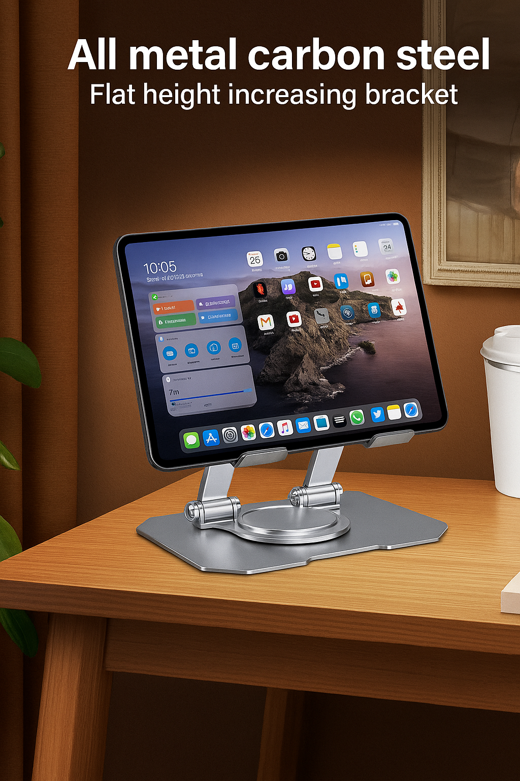 Rotating Base Tablet Stand