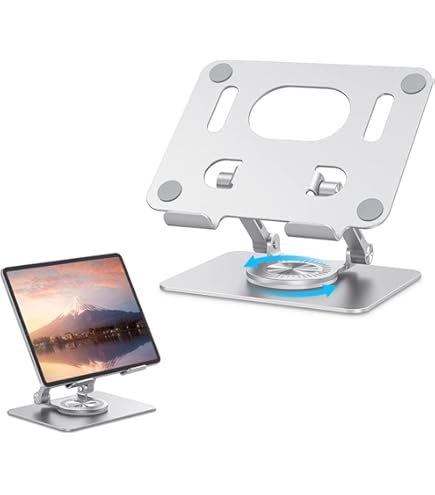 Rotating Base Tablet Stand