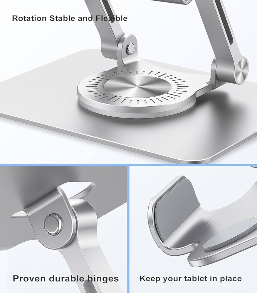 Rotating Base Tablet Stand