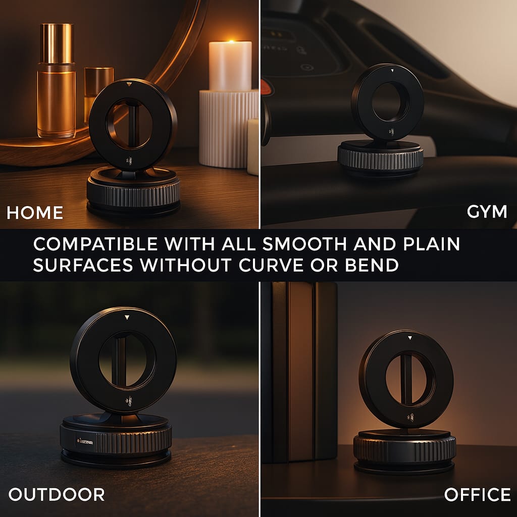 Bigsmall Pro Magnetic Car Phone Holder | 360° Rotation Suction Mount