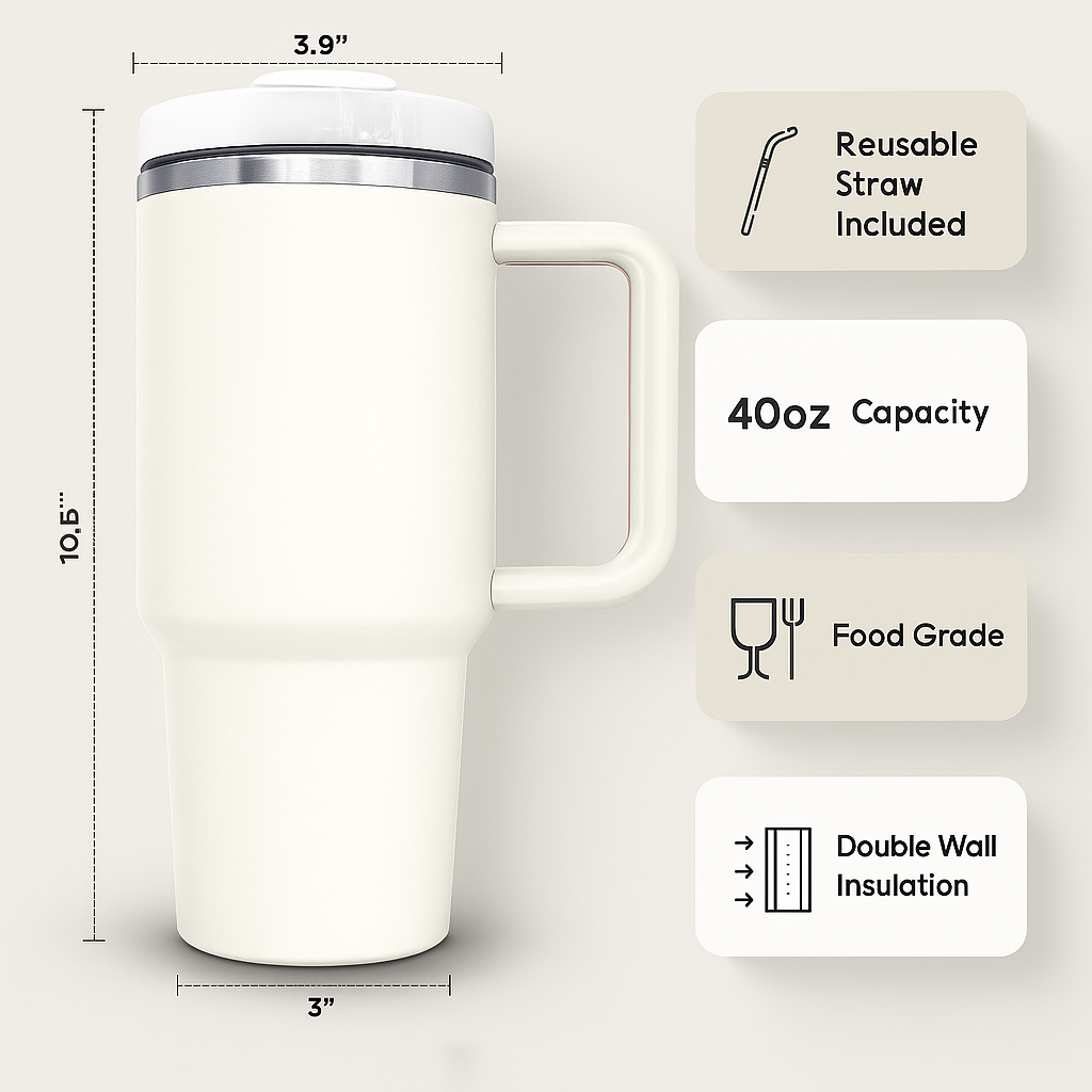 Stainless Steel Cup acuum Insulated Tumbler for Water