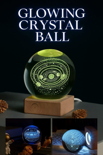 3D Crystal Lamp Ball(Assorted Design)