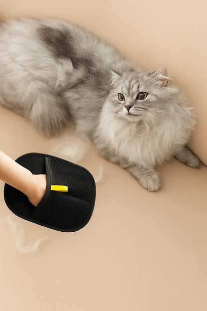 Pet Fur Removal Gloves – Grooming & Deshedding Tool for Dogs & Cats