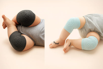 2 Pair Baby Knee Pads for Crawling Safety – Soft, Breathable & Non-Slip Protection for Infants & Toddlers